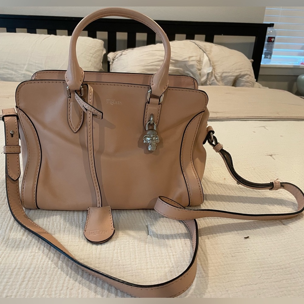 Alexander McQueen handbag.